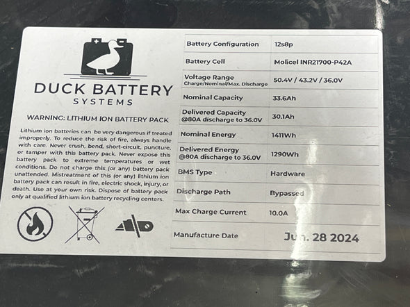 Hoyt St Battery Packs